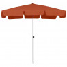Parasol plażowy, terakota, 200x125 cm