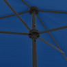 Parasol plażowy, niebieski, 200x125 cm