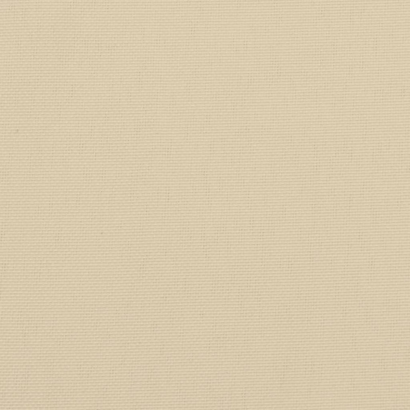 Poduszki na krzesła, 4 szt., beżowe, 40x40x7 cm, tkanina