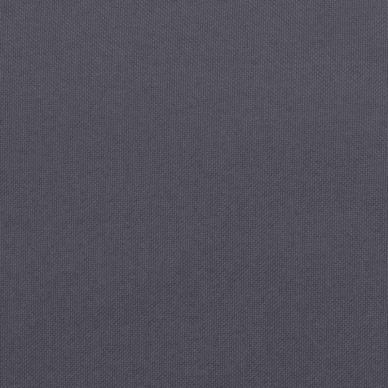 Poduszka na ławkę ogrodową, antracytowa, 100x(50+50)x7 cm