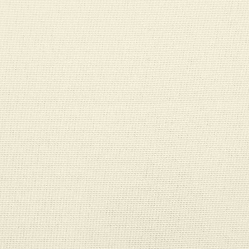 Poduszka na ławkę ogrodową, kremowa, 100x(50+50)x7 cm