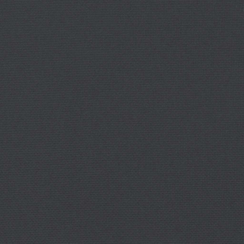 Poduszka na ławkę ogrodową, czarna, 200x(50+50)x7 cm