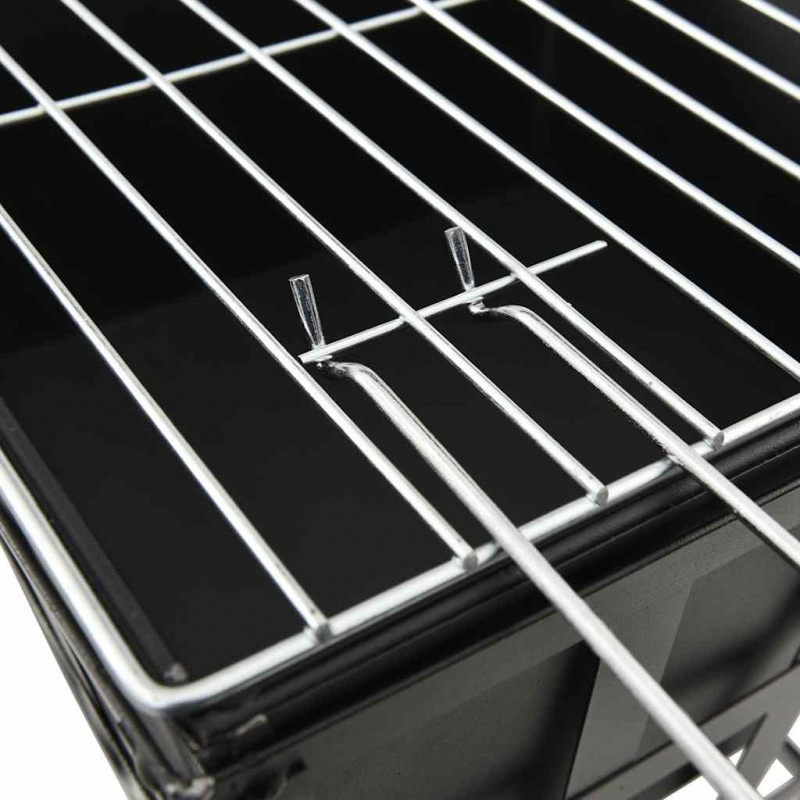 Palenisko i grill 2-w-1, 34 x 34 x 48 cm, stal