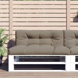 Poduszka na paletę, taupe, 120x40x12 cm, tkanina
