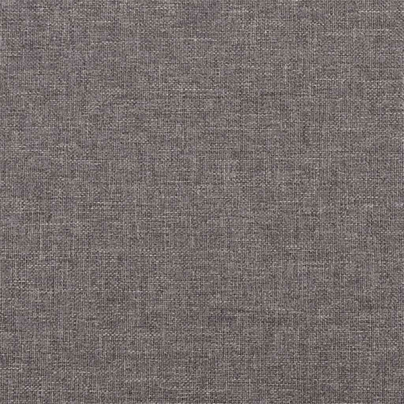 3-osobowa sofa z podnóżkiem, ciemnoszara, 210 cm, tkaniną
