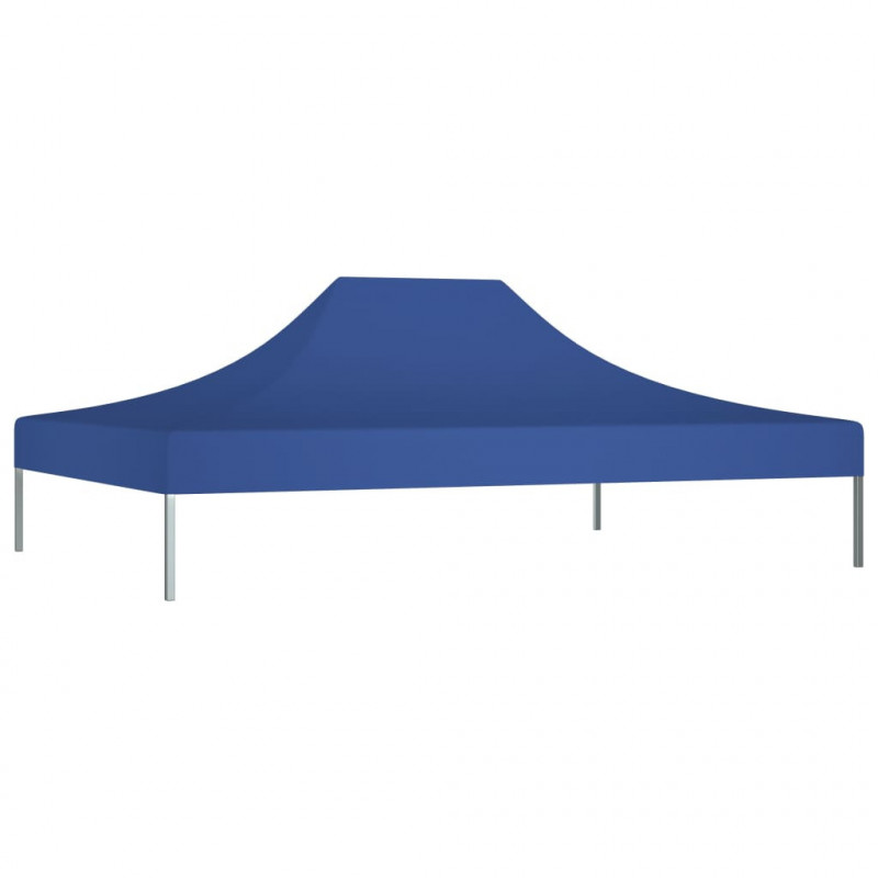 Dach do namiotu imprezowego, 4,5 x 3 m, niebieski, 270 g/m²