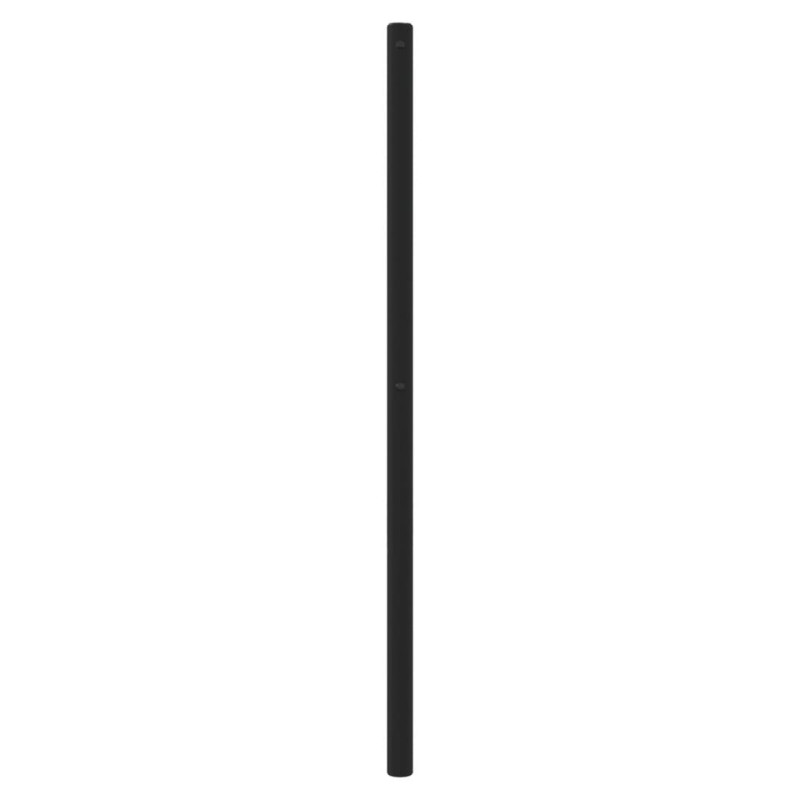 Metalowe wezgłowie, czarne, 140 cm