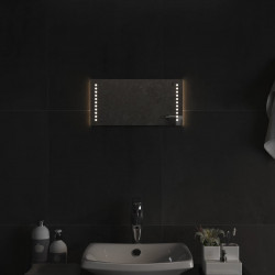 Lustro łazienkowe z LED, 20x40 cm