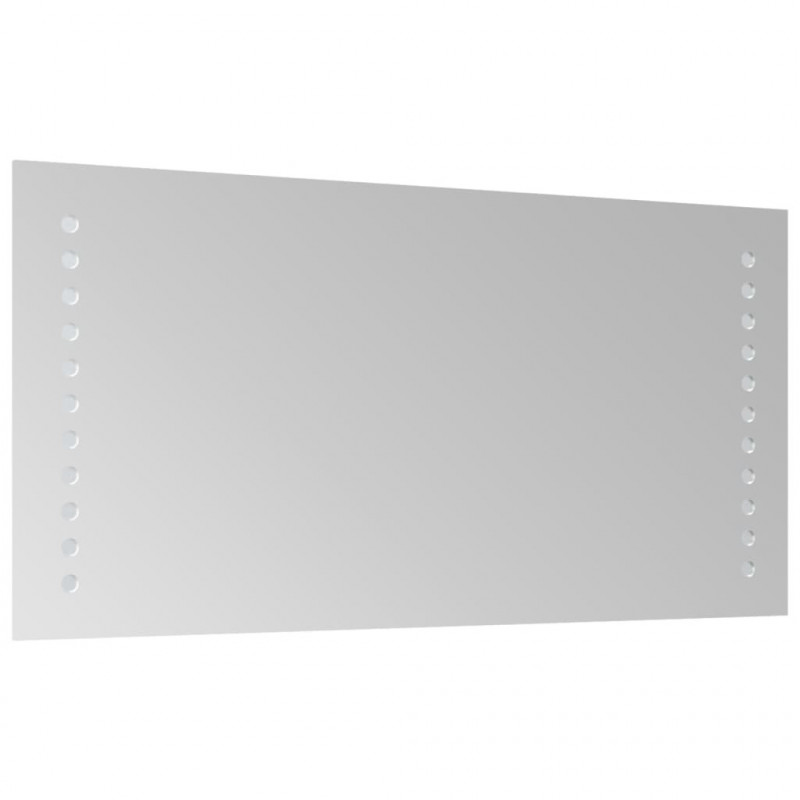 Lustro łazienkowe z LED, 20x40 cm
