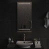 Lustro łazienkowe z LED, 40x80 cm