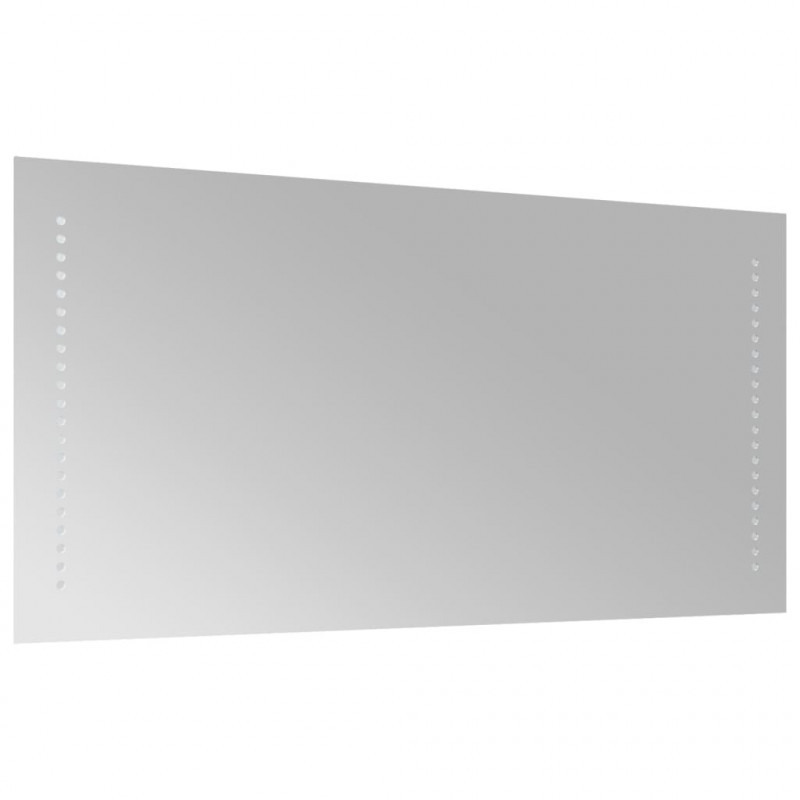 Lustro łazienkowe z LED, 40x80 cm