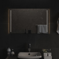 Lustro łazienkowe z LED, 50x80 cm