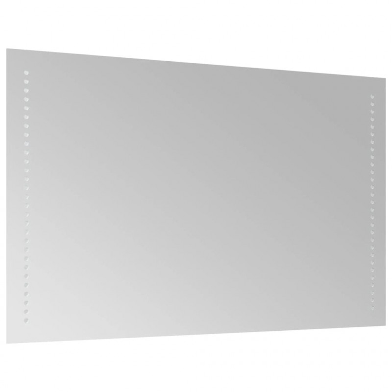 Lustro łazienkowe z LED, 50x80 cm