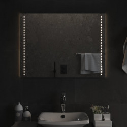 Lustro łazienkowe z LED, 60x80 cm