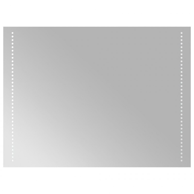 Lustro łazienkowe z LED, 60x80 cm