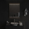 Lustro łazienkowe z LED, 60x80 cm