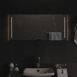 Lustro łazienkowe z LED, 40x90 cm