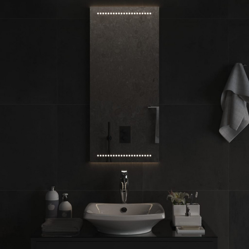 Lustro łazienkowe z LED, 40x90 cm