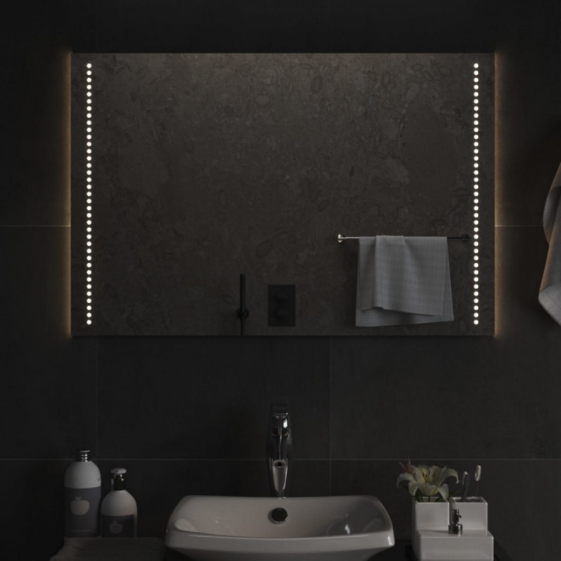 Lustro łazienkowe z LED, 60x90 cm