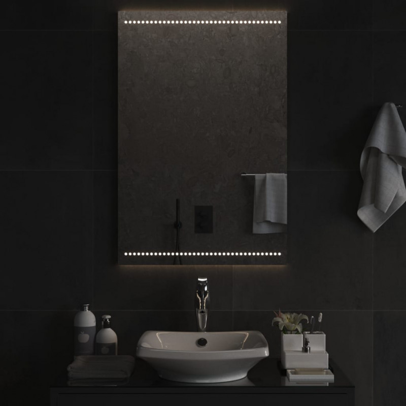 Lustro łazienkowe z LED, 60x90 cm