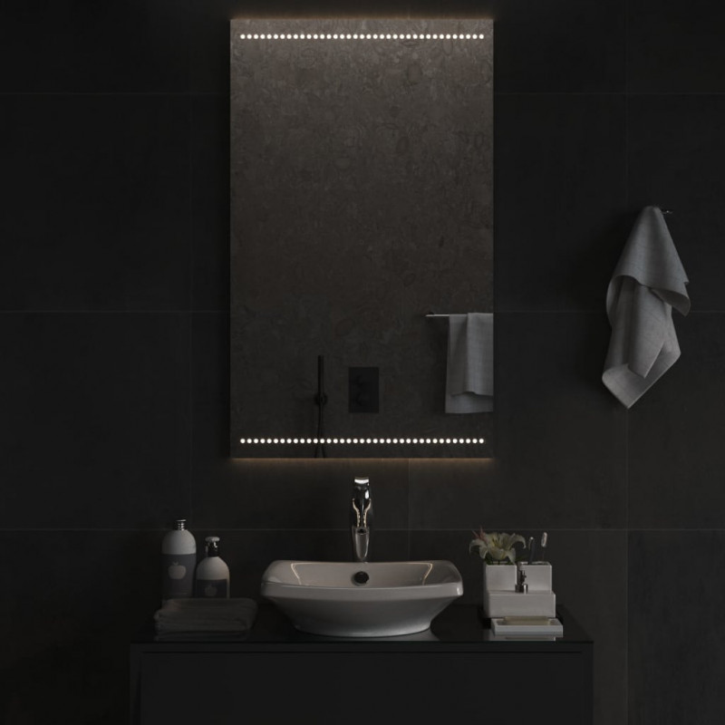 Lustro łazienkowe z LED, 60x100 cm