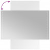 Lustro łazienkowe z LED, 60x100 cm