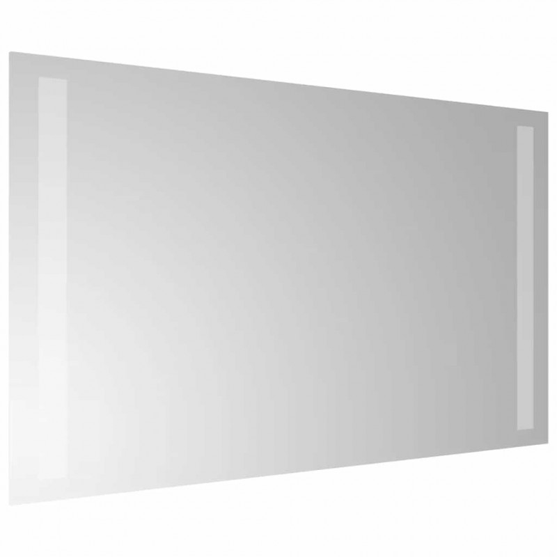 Lustro łazienkowe z LED, 30x60 cm