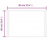 Lustro łazienkowe z LED, 60x90 cm