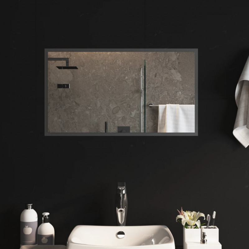 Lustro łazienkowe z LED, 40x70 cm