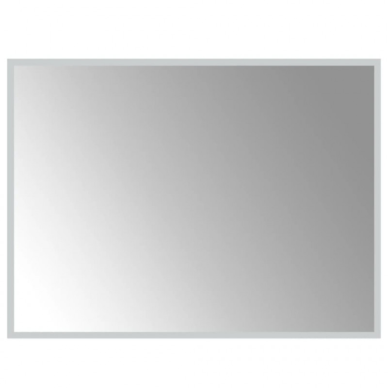 Lustro łazienkowe z LED, 60x80 cm