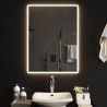 Lustro łazienkowe z LED, 60x80 cm