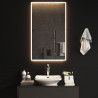 Lustro łazienkowe z LED, 60x100 cm