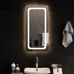 Lustro łazienkowe z LED, 40x80 cm