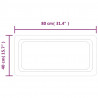 Lustro łazienkowe z LED, 40x80 cm
