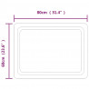 Lustro łazienkowe z LED, 60x80 cm