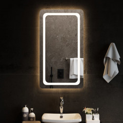 Lustro łazienkowe z LED, 50x90 cm