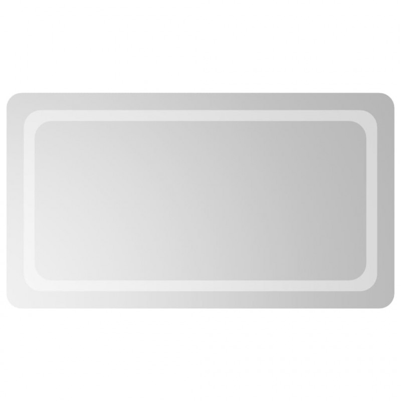 Lustro łazienkowe z LED, 50x90 cm