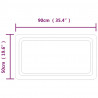 Lustro łazienkowe z LED, 50x90 cm