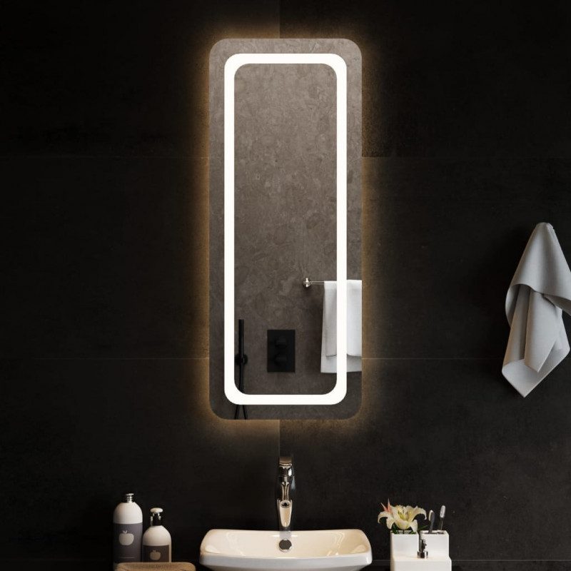 Lustro łazienkowe z LED, 40x100 cm