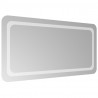 Lustro łazienkowe z LED, 50x100 cm