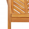 Krzesło jadalniane 6 pcs Naturalny 62.5 x 59 x 89 cm