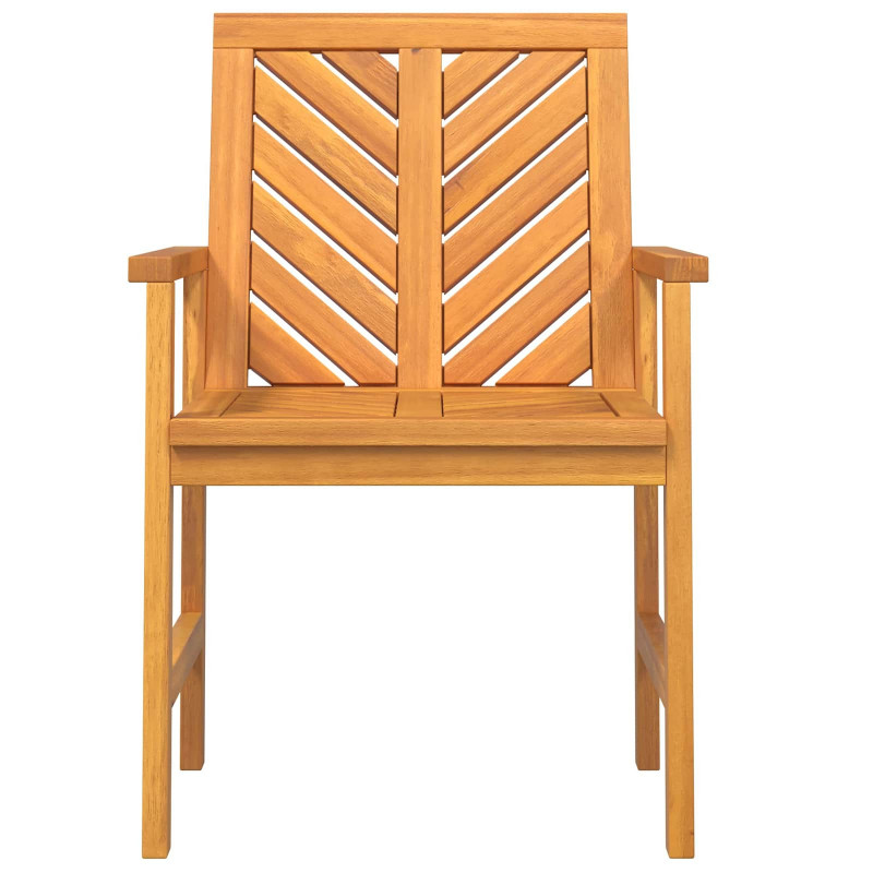 Krzesło jadalniane 8 pcs Naturalny 62.5 x 59 x 89 cm