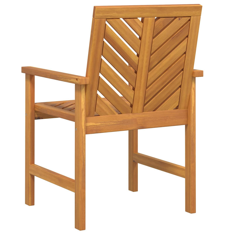 Krzesło jadalniane 8 pcs Naturalny 62.5 x 59 x 89 cm