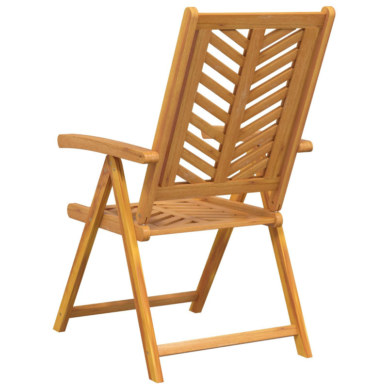 Krzesło Ogrodowe 6 pcs Brązowy 57 x 72 x 109 cm