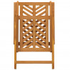 Krzesło Ogrodowe 8 pcs Brązowy 57 x 72 x 109 cm