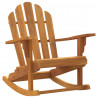Bujane fotele ogrodowe Adirondack, 2 szt., 79x100x103 cm, tek