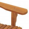 Bujane fotele ogrodowe Adirondack, 2 szt., 79x100x103 cm, tek