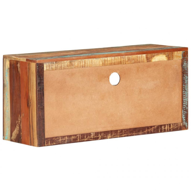Szafki pod TV, 2 szt, 88x30x40 cm, lite drewno odzyskane