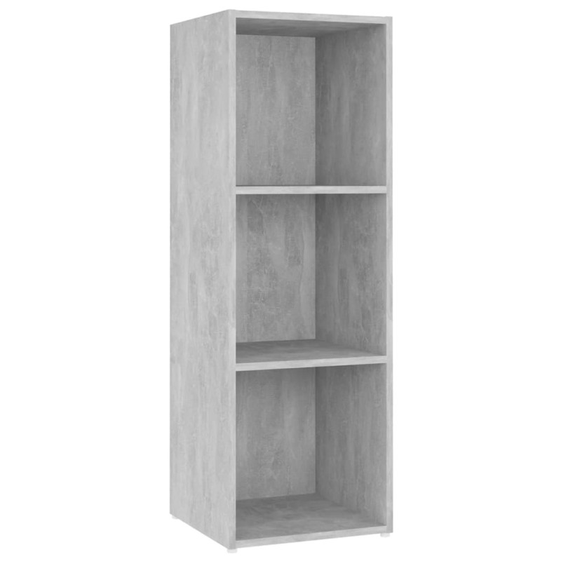 Szafka pod TV, szarość betonu, 107x35x37 cm