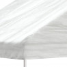 Namiot ogrodowy z dachem, biały, 11,15x5,88x3,75 m, polietylen
